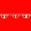 Hook furniture hook zinc alloy hook double hang metal hook