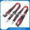 China wholesale polyester custom paracord lanyard for wedding decoration