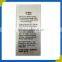 shenzhen garment custom print washing 100% silk damask care garment iml labels