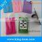 Washable universal glue smart wallet mobile card holder with touch-U holder