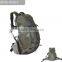 Fashion waterproof army green line bags