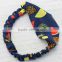hair accessories wholesale china printed plaited elastic hair bands fro girls