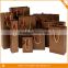 2015 Hot Sale Custom brown paper bags with handles