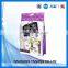 Quad sealed food bag with bottom gusset packing soybean meal