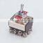9 Pole ON-ON 3PDT Toggle Switch, Snap Switch (902)
