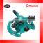 Garden Sprinklers 3 Arm Watering Lawn Sprinkler Garden Plant Yard 360 Degree Irrigation System Spray