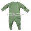 Wholesale Soft Cozy Long Sleeve Baby Organic Cotton Pajama