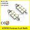 6423 6461 6411 6413 6418 6423 6461 6486X 7456 FESTOON 42MM 6SMD -5050 CAR mini bulbs