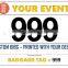 Customized Tyvek race Numbers, Marathon Bib Number for athletes OEM race number
