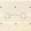 Flush Toggle Double Wall Switch and Socket