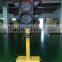 Hot selling kutuo solar traffic light 300mm mobile solar energy traffic cone light