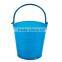 2016 Promotional Creative High Quality Bright Blue Pails Wholesale Custom Cheap Mini Plastic Bucket With Handle