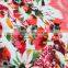 Supplier in china air layer flower design poly spandex evening dress fabric