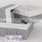 factory supply rectangular baskets with cotton lining for food