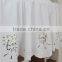 Hand embroidered white cotton curtain-design 2