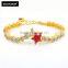 Wholesale Market Women Star Blue Zircon Bracelet