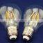 360degree Beam Angle High Brightness 90~100lm/w E26 E27 B22 6W A60 A19 Filament Led Bulb