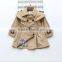 2016 European and American Style Autumn Little Children Girl Coat Clothes
