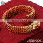 Fashion bracelet 2016 dubai gold jewelry wheat chain bracelet for men