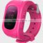 Smart GPS locator Track Children Wrist Watch Water proof IP67 with Android, iOS, app