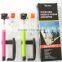 2015 wholesale selfie stick with hot wireless bluetooth made in china