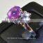8x10 MM Pink Star Sapphire Ring Lab-Created Sterling Silver 92.5 Size 6.75
