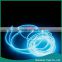 LED Flexible Lamp 3m 2-3mm Steel Wire Rope LED Strip Light With Controller Transparent Blue