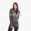 100% cotton girls cool t shirt women plain Long sleeve o neck t shirt