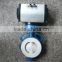 d971x wafer type electric actuator center line concentric disc ductile iron wafer stainless steel butterfly valve