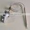 Manual reset overtemperature erature protection gas valve