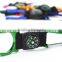 Outdoor hiking bottle buckle with compass water botters buckle