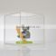 excellent custom clear acrylic cube boxes,acrylic display box,square acrylic box Shenzhen factory