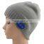 Soft Warm Beanie Hat Wireless Bluetooth Smart Cap Headphone Headset Speaker Mic