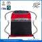 promotional polyester drawstring bag gym bag