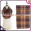 wholesale fashion hot-selling winter circle scarves tartan warm loop scarf fashionable scarf with 6 colors
