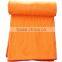 RTHKG-58 Multi Purpose Orange Dyed Comfortable Modern Look Cotton Quilt Gudari Bedspread Queen / Twin Sized Throws