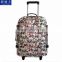 Various Pattern 2 Wheels Cabin Bags Foldable Trolley Carry Bag With Wheels