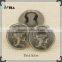 alloy metal clothing button for military