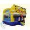 MOQ 1pc 0.55mm pvc tarpaulin inflatable bounce house banners for sale