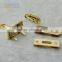 OEm zinc alloy bag parts high quanlity metel lock for purse wholesale