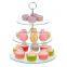 Crystal 3 tier tempered glass cake tool cake stand
