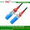 M18 5m sensing range 12-24v dc Through-beam NPN NO photoelectric sensor