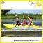 inflatable float equipment Sports Chaser Inflatable Towable Water Hot Dog Tube 3 - 8 Person Banana Boat