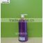 300ml food grade pet plastic round bottle with metallic pump for essential oil or cosmetic