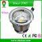 Cold forging aluminum 90mm silver 5w recessed led downlight outcut 75mm