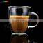 Double wall Glass With Handle