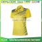 High quality 100% polyester quick dry sublimation sport polo shirt for men or women