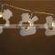 Yellow Painting Wooden Butterfly LED Christmas Wedding Decorative String Light