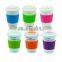 Reusable Customized silicone cup sleeve
