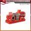 Horizontal multistage fire fighting centrifugal pump